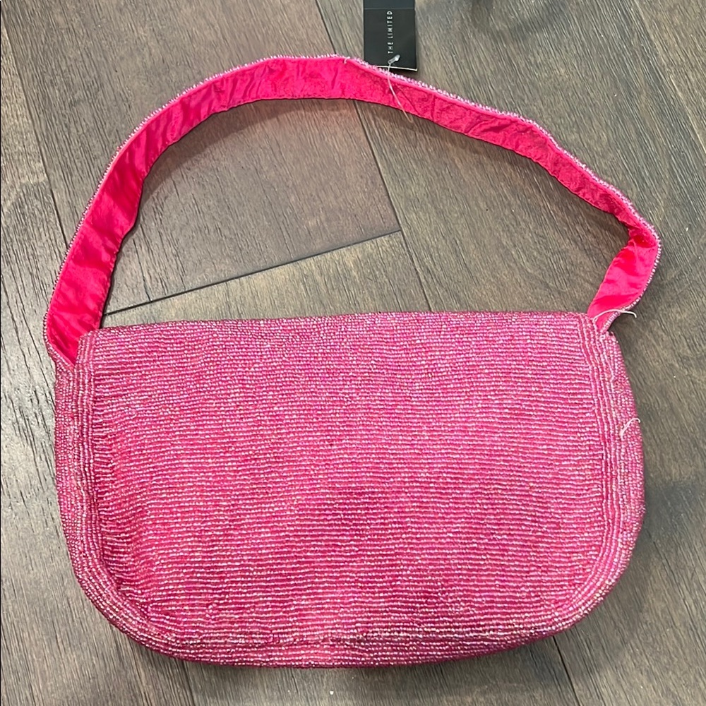 The Limited Pink and Yellow Floral Shoulder Bag - Picture 6 of 7